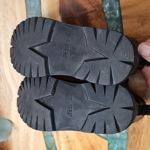 Zara Toddler Side Zip Boot - Purple | Size EU 26 / US 9.5 - Picture 4 of 8